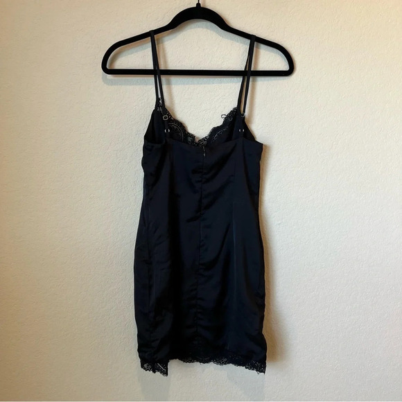 Princess Polly Black Slip Dress - Picture 4 of 4